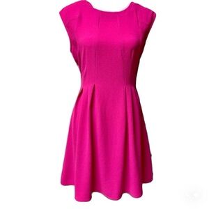Hot Pink Sleeveless Dress